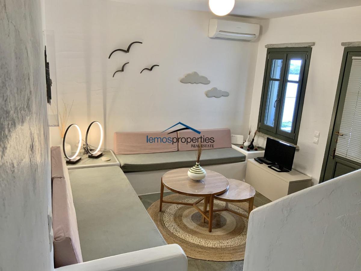 Aqua Blue, Only 100 Meters From The Beach Of Gialiskari Ioulis ภายนอก รูปภาพ
