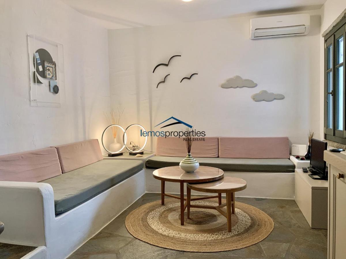Aqua Blue, Only 100 Meters From The Beach Of Gialiskari Ioulis ภายนอก รูปภาพ