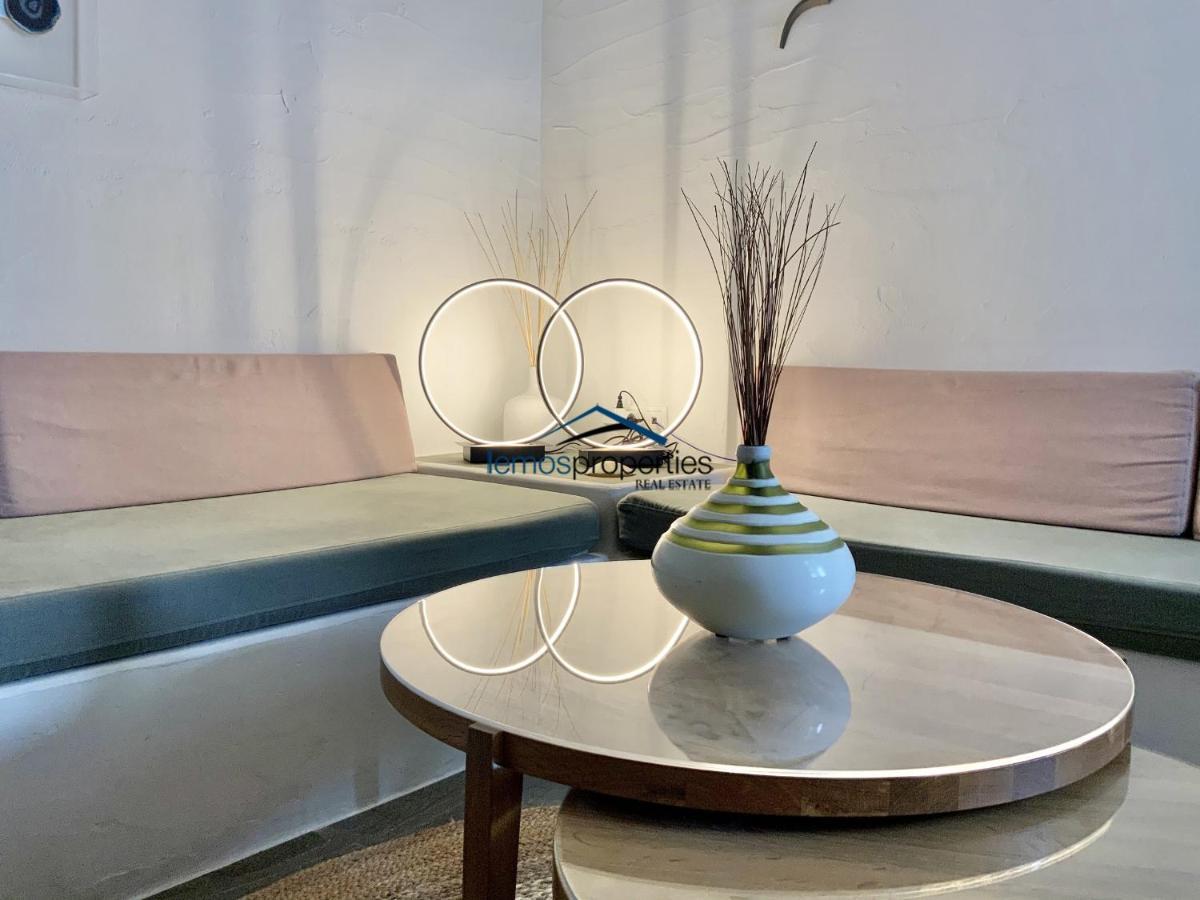 Aqua Blue, Only 100 Meters From The Beach Of Gialiskari Ioulis ภายนอก รูปภาพ