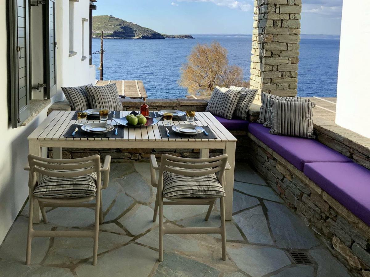 Aqua Blue, Only 100 Meters From The Beach Of Gialiskari Ioulis ภายนอก รูปภาพ