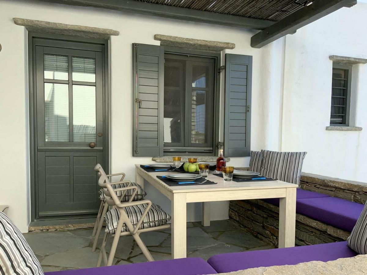 Aqua Blue, Only 100 Meters From The Beach Of Gialiskari Ioulis ภายนอก รูปภาพ