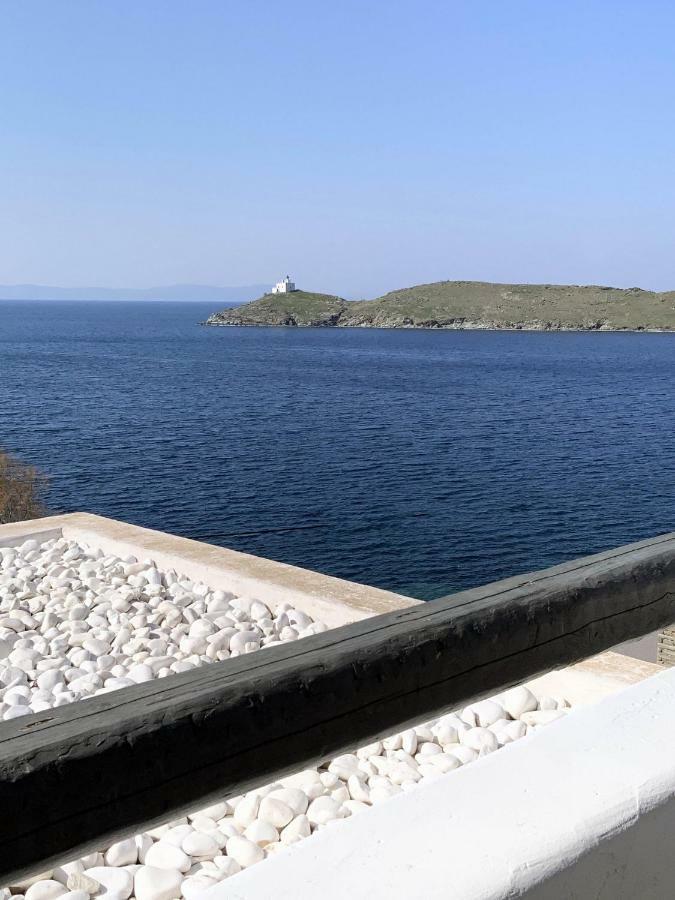 Aqua Blue, Only 100 Meters From The Beach Of Gialiskari Ioulis ภายนอก รูปภาพ